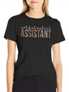 Leopard Cma Certified Medical Assistant Healthcare Lightweight Cotton T-Shirt – Daily Comfort Graphic Shirt