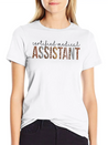 Leopard Cma Certified Medical Assistant Healthcare Lightweight Cotton T-Shirt – Daily Comfort Graphic Shirt