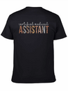 Leopard Cma Certified Medical Assistant Healthcare Lightweight Cotton T-Shirt – Daily Comfort Graphic Shirt