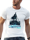 Limitless Ambition Spartan Gladiator Warrior Lightweight Cotton T-Shirt – Daily Comfort Graphic Shirt