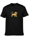 Lion Is My Spirit Animal Lightweight Cotton T-Shirt – Daily Comfort Graphic Shirt
