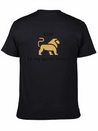 Lion Is My Spirit Animal Lightweight Cotton T-Shirt – Daily Comfort Graphic Shirt