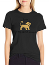 Lion Is My Spirit Animal Lightweight Cotton T-Shirt – Daily Comfort Graphic Shirt
