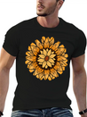 Little Aesthetic Sunflower Lightweight Cotton T-Shirt – Daily Comfort Graphic Shirt