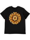 Little Aesthetic Sunflower Lightweight Cotton T-Shirt – Daily Comfort Graphic Shirt