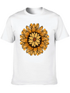 Little Aesthetic Sunflower Lightweight Cotton T-Shirt – Daily Comfort Graphic Shirt