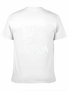 Living The Dream Lightweight Cotton T-Shirt – Daily Comfort Graphic Shirt