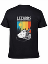 Lizard Gecko Shed Heat Cold Stone Sun Scale Lightweight Cotton T-Shirt – Daily Comfort Graphic Shirt