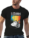 Lizard Gecko Shed Heat Cold Stone Sun Scale Lightweight Cotton T-Shirt – Daily Comfort Graphic Shirt