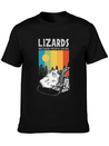 Lizard Gecko Shed Heat Cold Stone Sun Scale Lightweight Cotton T-Shirt – Daily Comfort Graphic Shirt