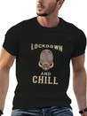 Lockdown And Chill Virus Steampunk Maskhandshandsh Lightweight Cotton T-Shirt – Daily Comfort Graphic Shirt