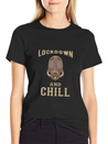 Lockdown And Chill Virus Steampunk Maskhandshandsh Lightweight Cotton T-Shirt – Daily Comfort Graphic Shirt