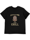 Lockdown And Chill Virus Steampunk Maskhandshandsh Lightweight Cotton T-Shirt – Daily Comfort Graphic Shirt