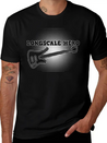 Long Scale Bass Hero Lightweight Cotton T-Shirt – Daily Comfort Graphic Shirt