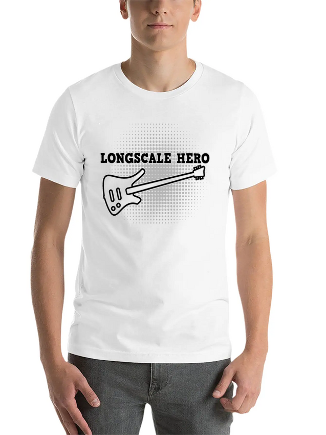 Long Scale Bass Hero Lightweight Cotton T-Shirt – Daily Comfort Graphic Shirt