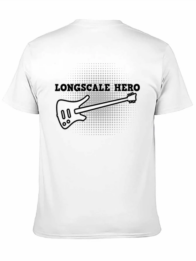 Long Scale Bass Hero Lightweight Cotton T-Shirt – Daily Comfort Graphic Shirt