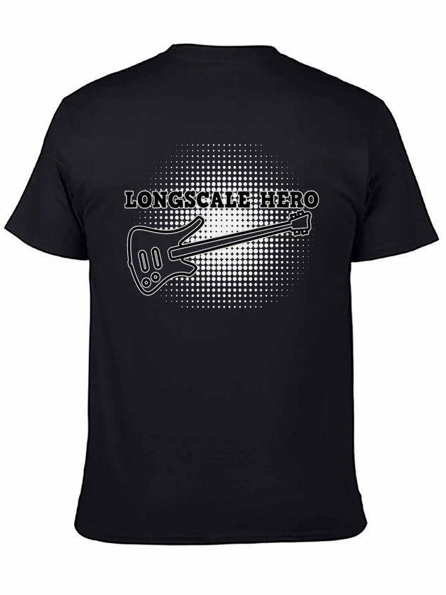Long Scale Bass Hero Lightweight Cotton T-Shirt – Daily Comfort Graphic Shirt