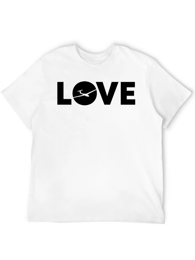 Love - (B) (2) Lightweight Cotton T-Shirt – Daily Comfort Graphic Shirt