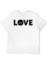 Love - (B) (2) Lightweight Cotton T-Shirt – Daily Comfort Graphic Shirt