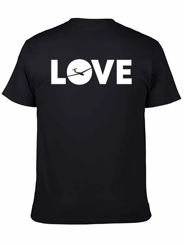 Love - (B) (2) Lightweight Cotton T-Shirt – Daily Comfort Graphic Shirt
