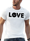 Love - (B) (2) Lightweight Cotton T-Shirt – Daily Comfort Graphic Shirt