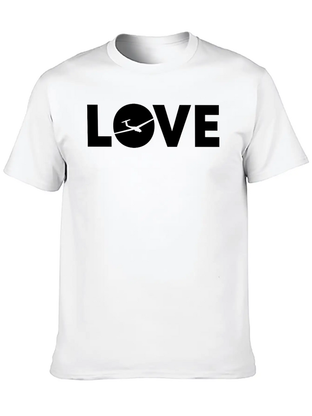 Love - (B) (2) Lightweight Cotton T-Shirt – Daily Comfort Graphic Shirt