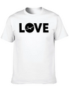 Love - (B) (2) Lightweight Cotton T-Shirt – Daily Comfort Graphic Shirt