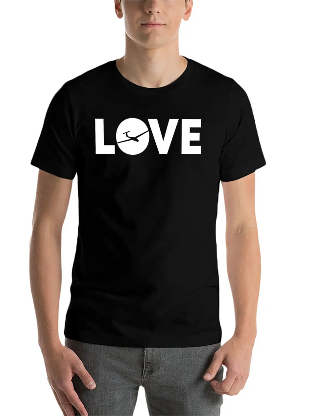 Love - (B) (2) Lightweight Cotton T-Shirt – Daily Comfort Graphic Shirt
