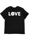 Love - (B) (2) Lightweight Cotton T-Shirt – Daily Comfort Graphic Shirt