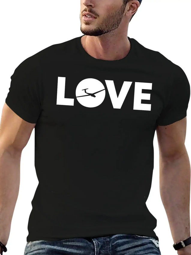Love - (B) (2) Lightweight Cotton T-Shirt – Daily Comfort Graphic Shirt