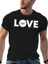 Love - (B) (2) Lightweight Cotton T-Shirt – Daily Comfort Graphic Shirt