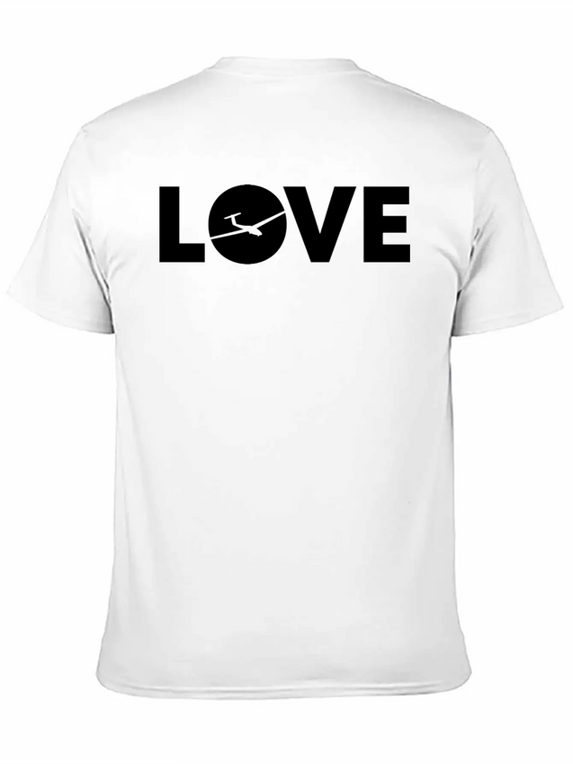 Love - (B) (2) Lightweight Cotton T-Shirt – Daily Comfort Graphic Shirt