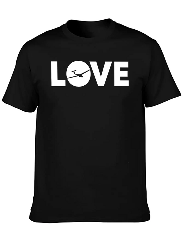 Love - (B) (2) Lightweight Cotton T-Shirt – Daily Comfort Graphic Shirt