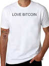 LOVE BITCOIN Lightweight Cotton T-Shirt – Daily Comfort Graphic Shirt