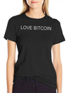 LOVE BITCOIN Lightweight Cotton T-Shirt – Daily Comfort Graphic Shirt