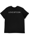 LOVE BITCOIN Lightweight Cotton T-Shirt – Daily Comfort Graphic Shirt
