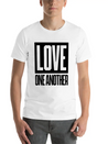 Love One Another Lightweight Cotton T-Shirt – Daily Comfort Graphic Shirt
