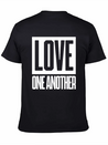 Love One Another Lightweight Cotton T-Shirt – Daily Comfort Graphic Shirt