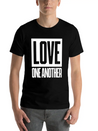 Love One Another Lightweight Cotton T-Shirt – Daily Comfort Graphic Shirt
