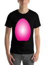 Magenta Easter Egg Lightweight Cotton T-Shirt – Daily Comfort Graphic Shirt