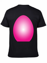 Magenta Easter Egg Lightweight Cotton T-Shirt – Daily Comfort Graphic Shirt