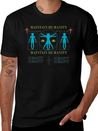 Maintain Humanity Lightweight Cotton T-Shirt – Daily Comfort Graphic Shirt