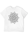 MANDALA Lightweight Cotton T-Shirt – Daily Comfort Graphic Shirt