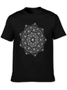 MANDALA Lightweight Cotton T-Shirt – Daily Comfort Graphic Shirt