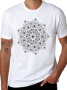 MANDALA Lightweight Cotton T-Shirt – Daily Comfort Graphic Shirt
