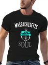 Massachusetts Anchor Of My Soul American States Lightweight Cotton T-Shirt – Daily Comfort Graphic Shirt