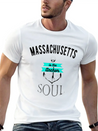 Massachusetts Anchor Of My Soul American States Lightweight Cotton T-Shirt – Daily Comfort Graphic Shirt