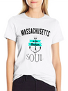 Massachusetts Anchor Of My Soul American States Lightweight Cotton T-Shirt – Daily Comfort Graphic Shirt