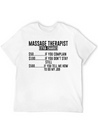 Massage Extra Charges, $50 If You Complain Lightweight Cotton T-Shirt – Daily Comfort Graphic Shirt