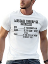 Massage Extra Charges, $50 If You Complain Lightweight Cotton T-Shirt – Daily Comfort Graphic Shirt